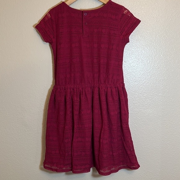 𝅺TOMMY Hilfiger Dark Red Girl Dress - Picture 8 of 14